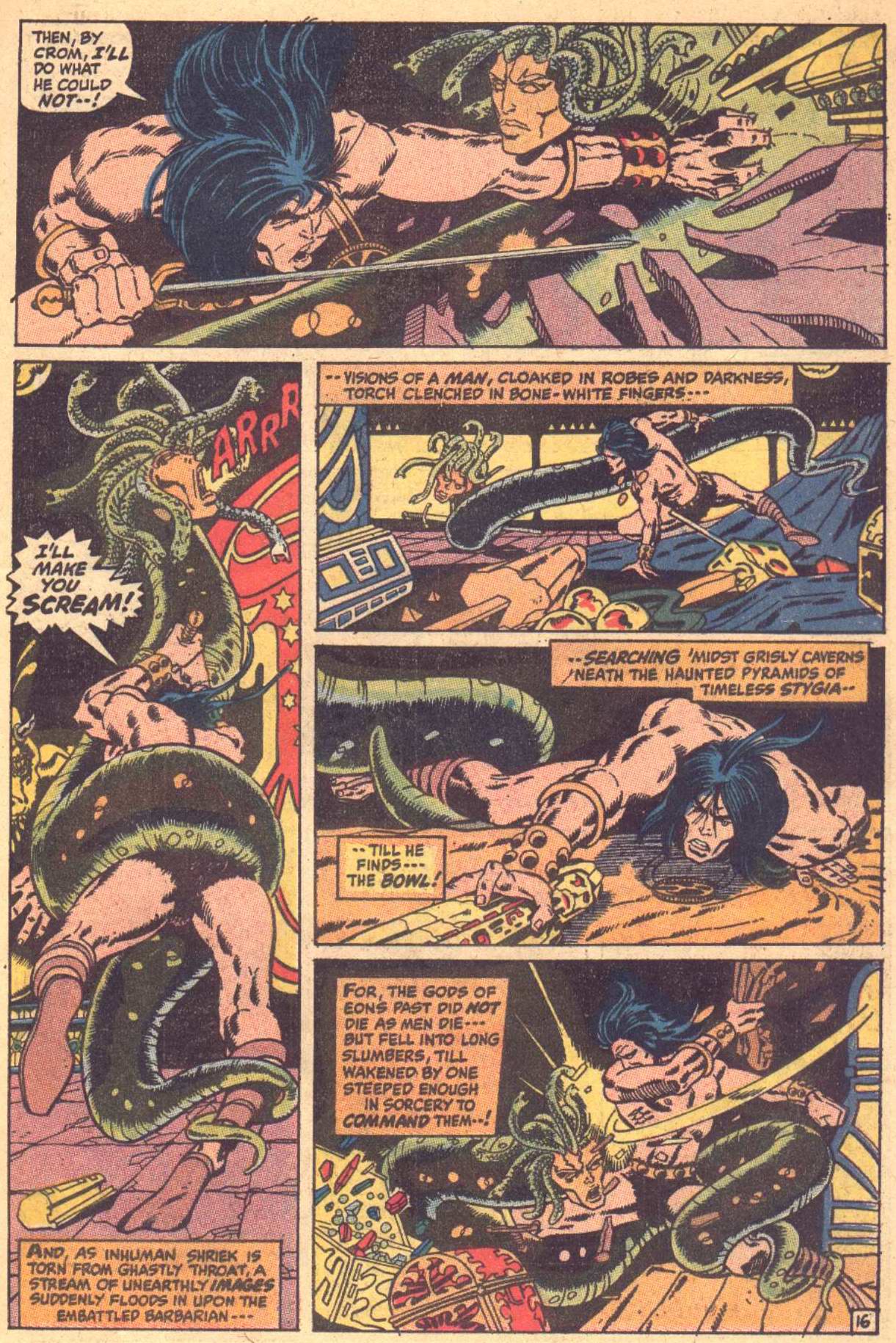 Read online Conan the Barbarian (1970) comic -  Issue #7 - 17