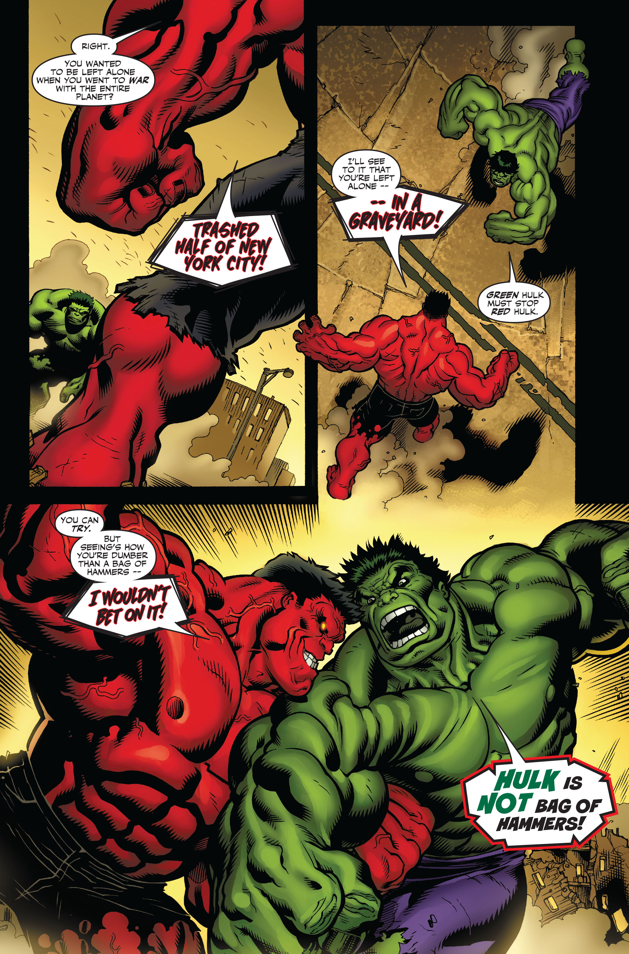 Read online Hulk (2008) comic -  Issue #4 - 9