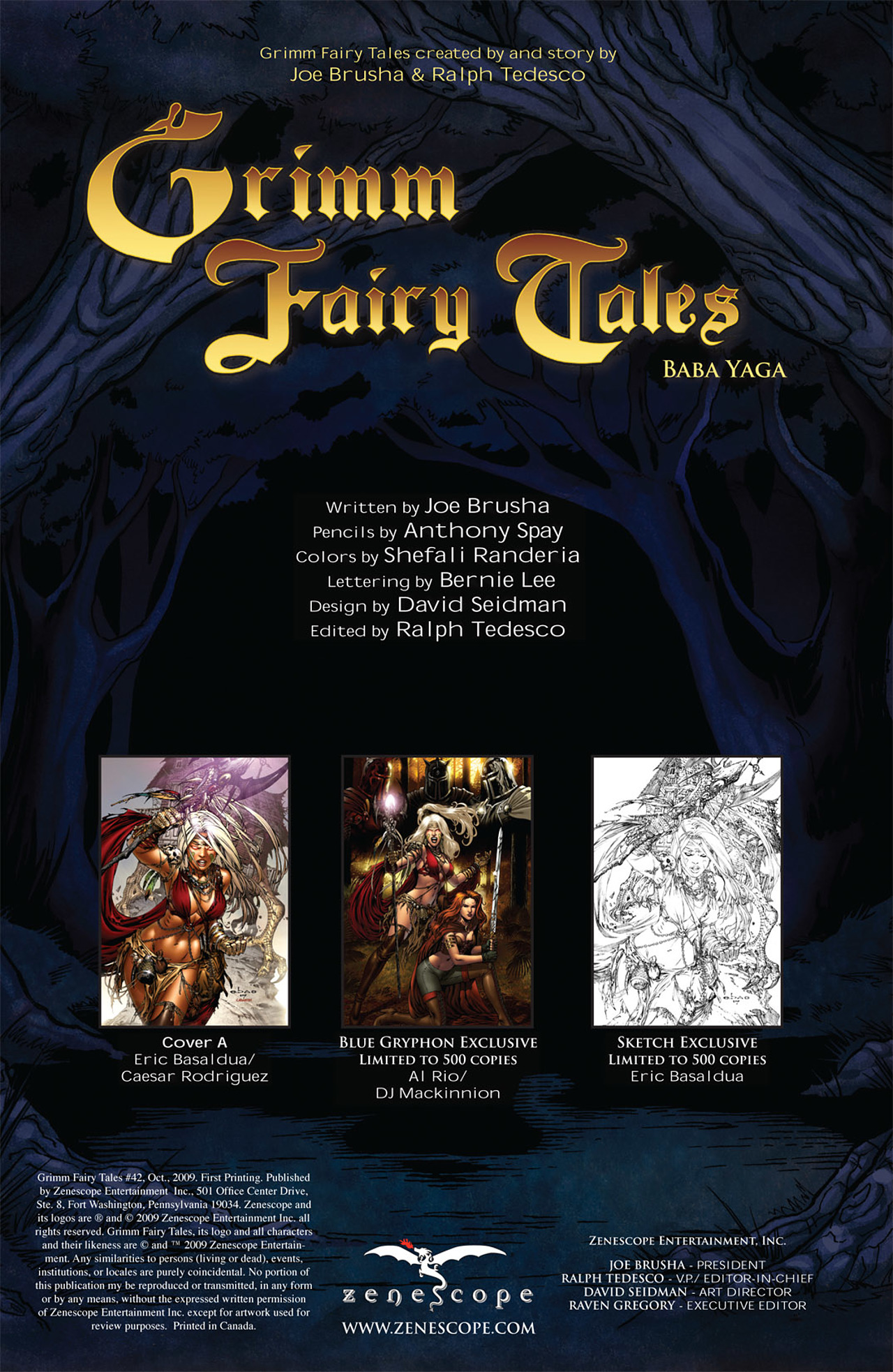 Grimm Fairy Tales (2005) issue 42 - Page 2