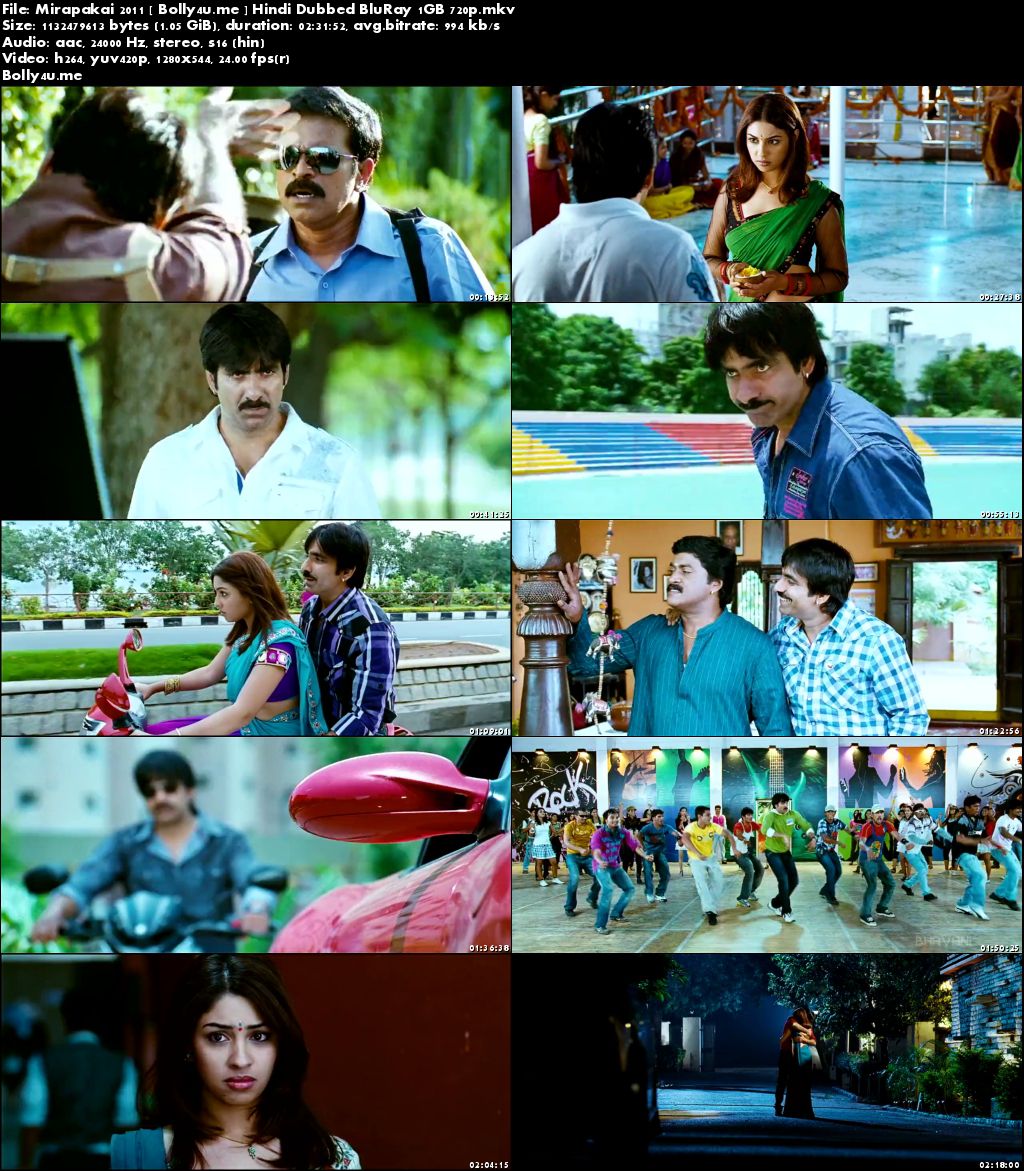 Mirapakai 2011 BluRay 400MB Hindi Dubbed 480p Download
