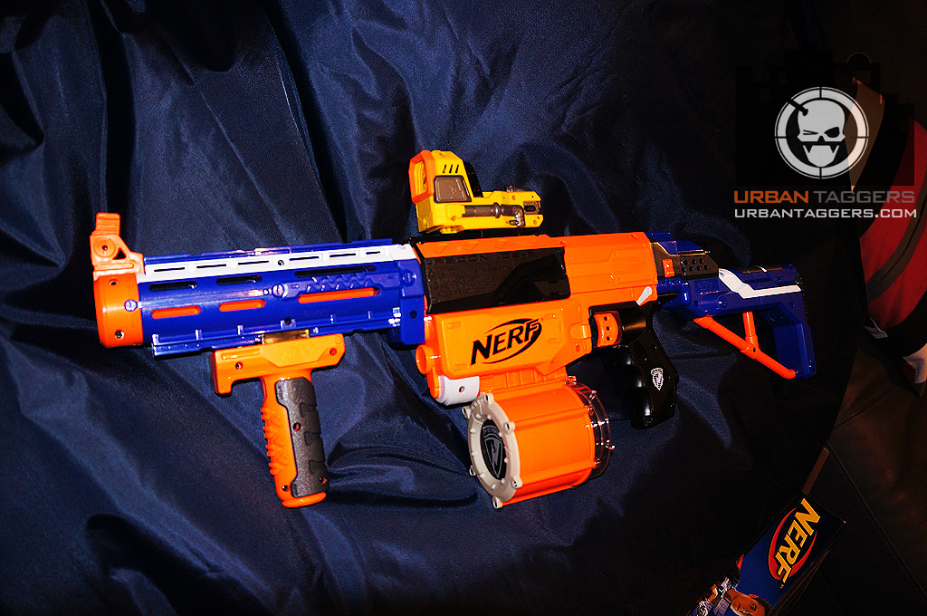 Urban Taggers.: Nerf N-Strike Elite Retaliator: Retaliate this!
