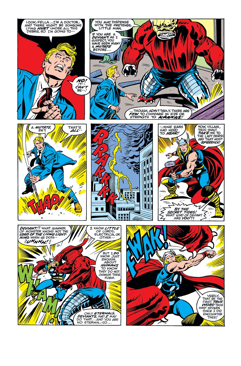 Read online Thor (1966) comic -  Issue #285 - 8