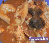 SALSA CALAMARES RELLENOS