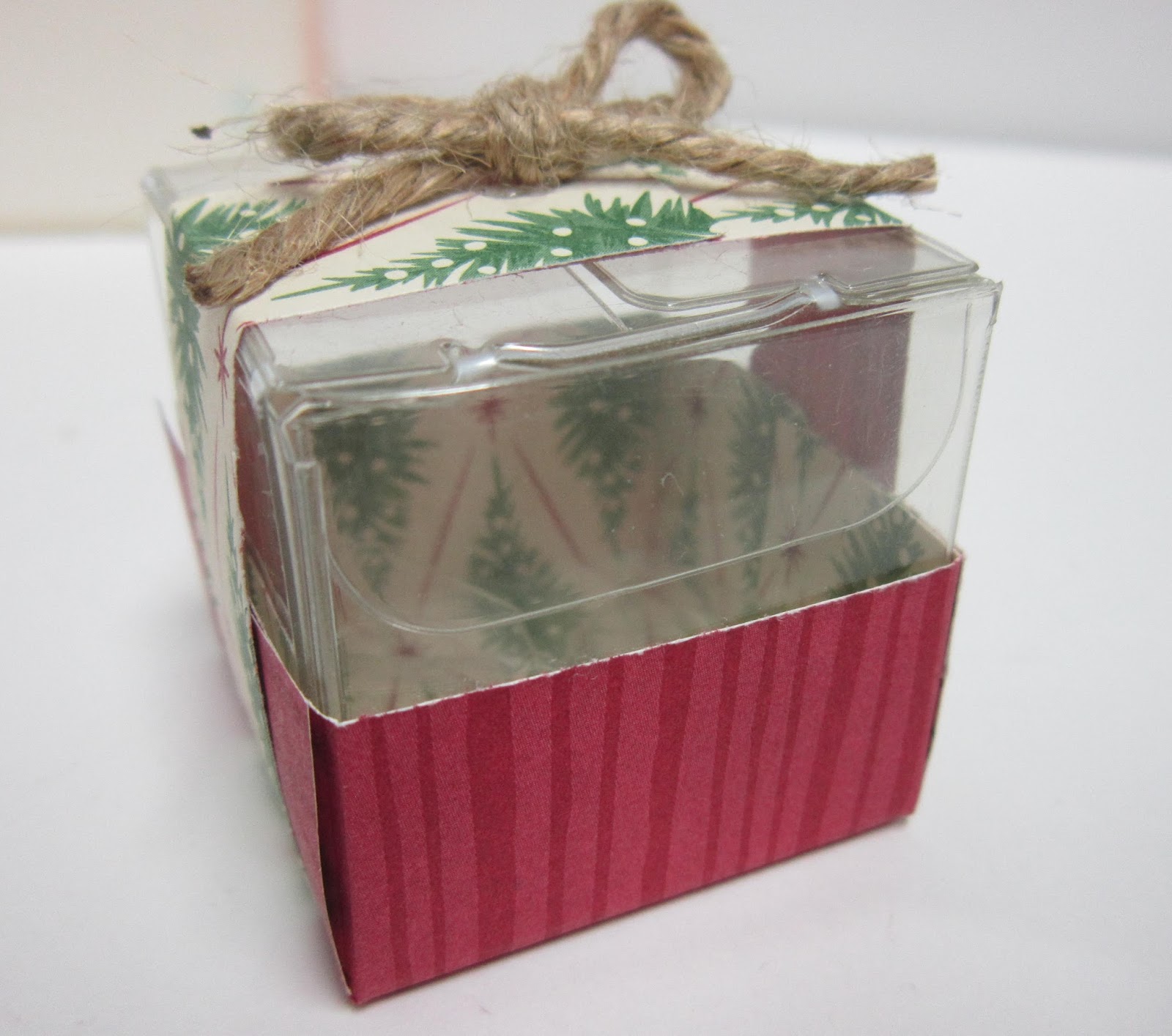 Krafting with Karen Clear Plastic Treat Boxes