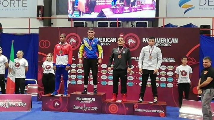 Trujillano Luis Avendaño ganó oro en Panamericano de Lucha