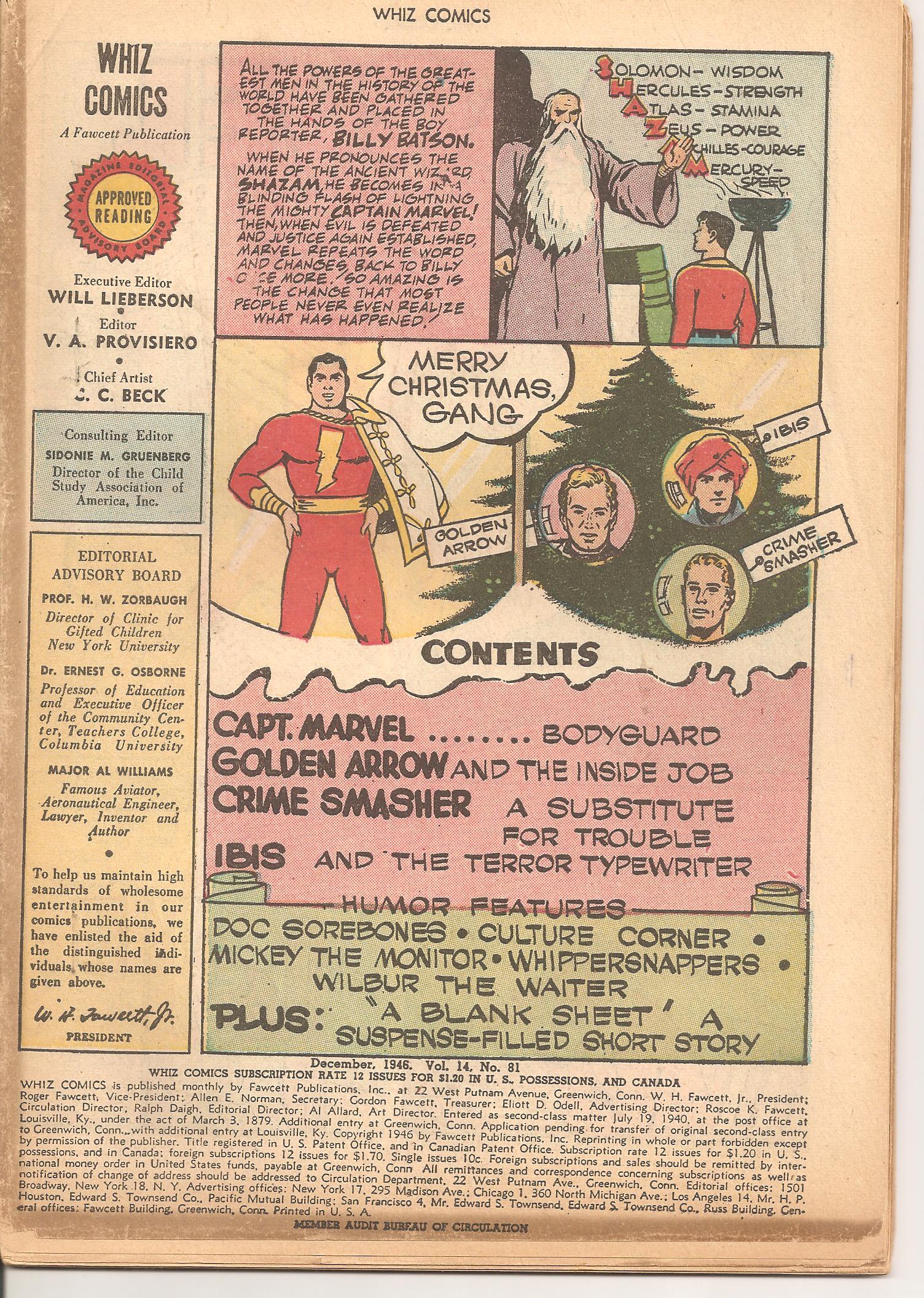 Read online WHIZ Comics comic -  Issue #81 - 3