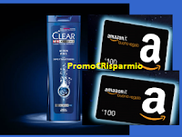 Concorso Clear e vinci buoni Amazon Logo Concorso Clear e vinci buoni Amazon