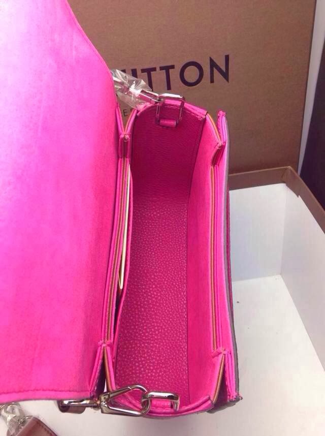 Louis Vuitton Bags Replica: Louis Vuitton Pink Tan Vivienne S-Lock Bag