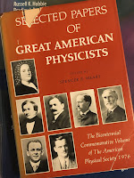Selected Papers of Great American Physicists superimposed on Intermediate Physics for Medicine and Biology.