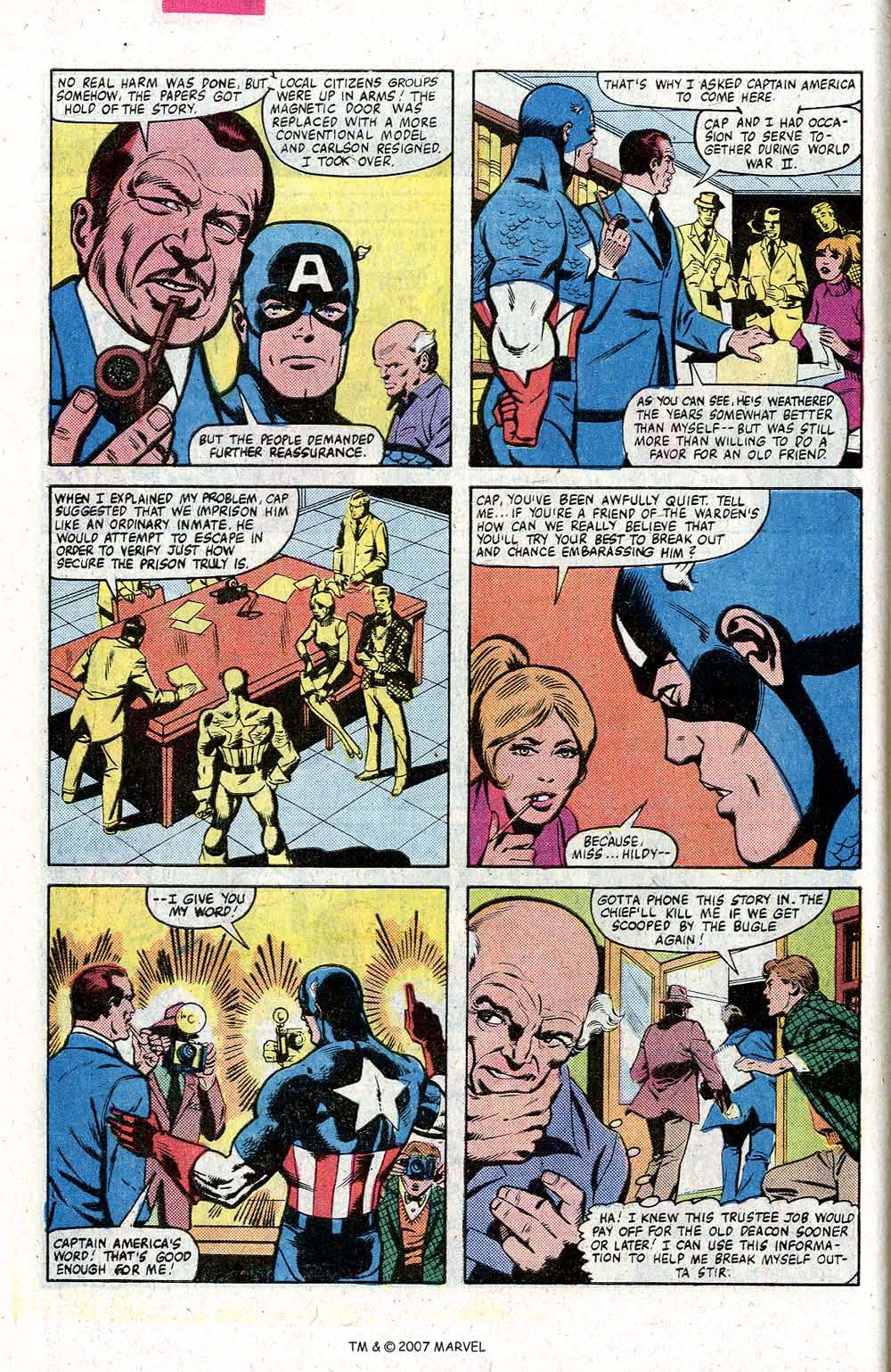 Read online Captain America (1968) comic -  Issue #260 - 10