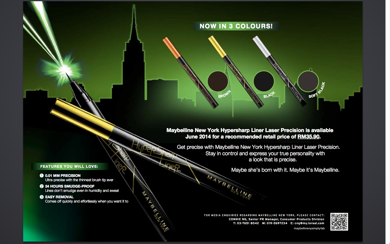 Review Maybelline Hypersharp Liner Laser Precision — miracikcit