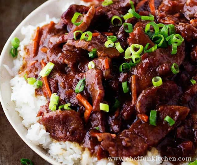 Slow Cooker Mongolian Beef Slow Cooker Mongolian Beef