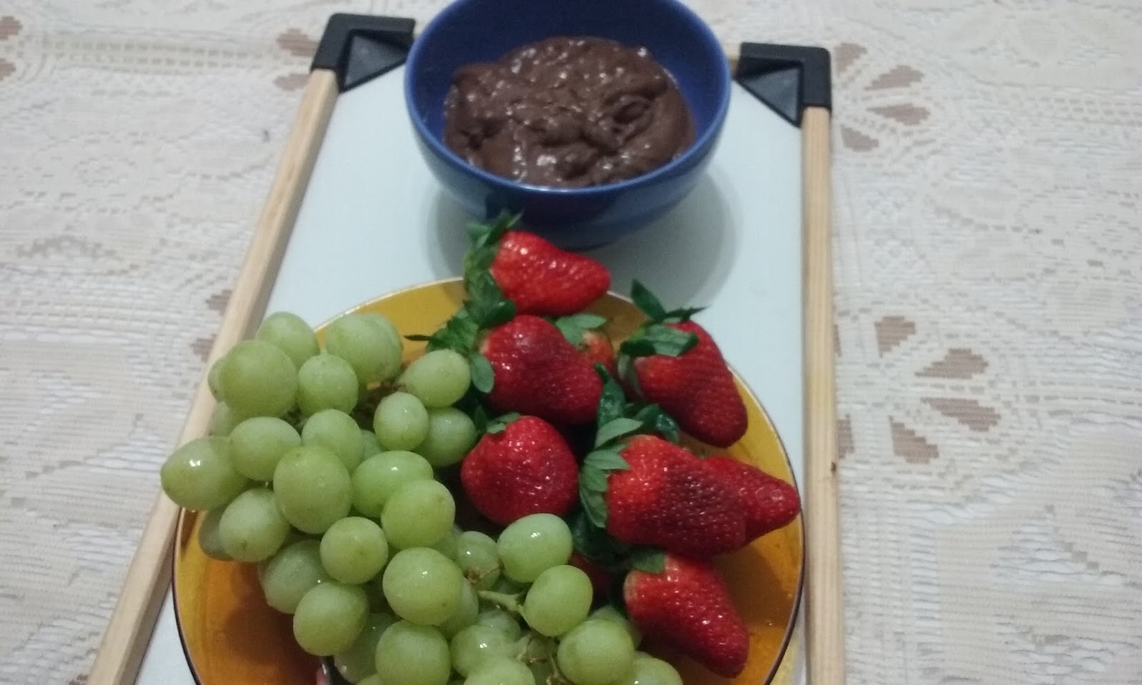 Fondue de Chocolate Light Hibisco com Whey