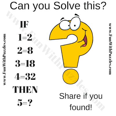This is Logical Math Question for kids in which one has to solve given logical equations