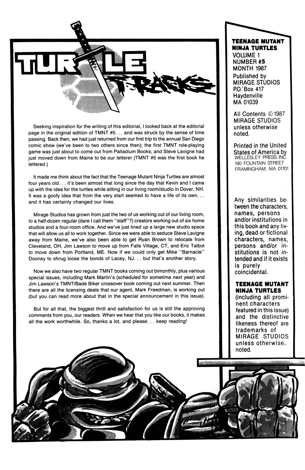 Teenage Mutant Ninja Turtles (1984) Issue #5 #5 - English 2