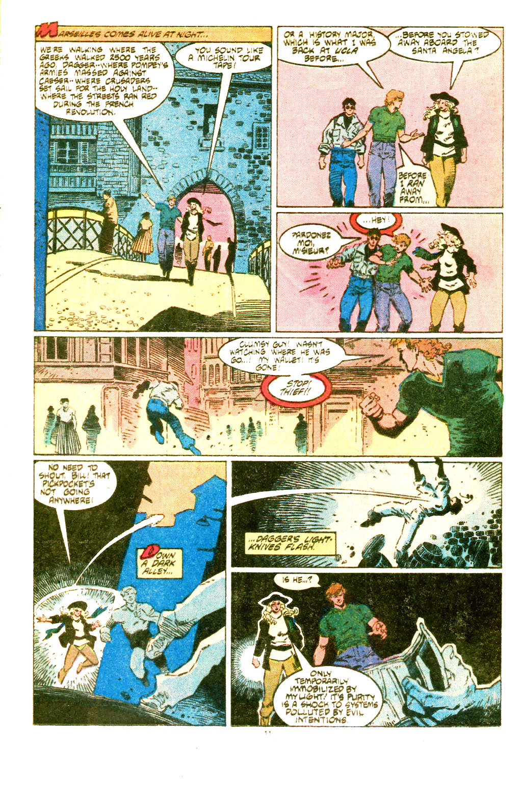 Read online Cloak and Dagger (1985) comic -  Issue #8 - 12