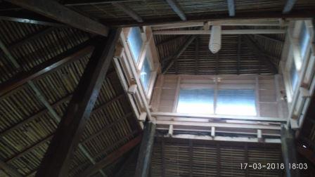Masjid Asal Panampaan4 Tampak Atap bagian Dalam Masjid Asal Panampaan