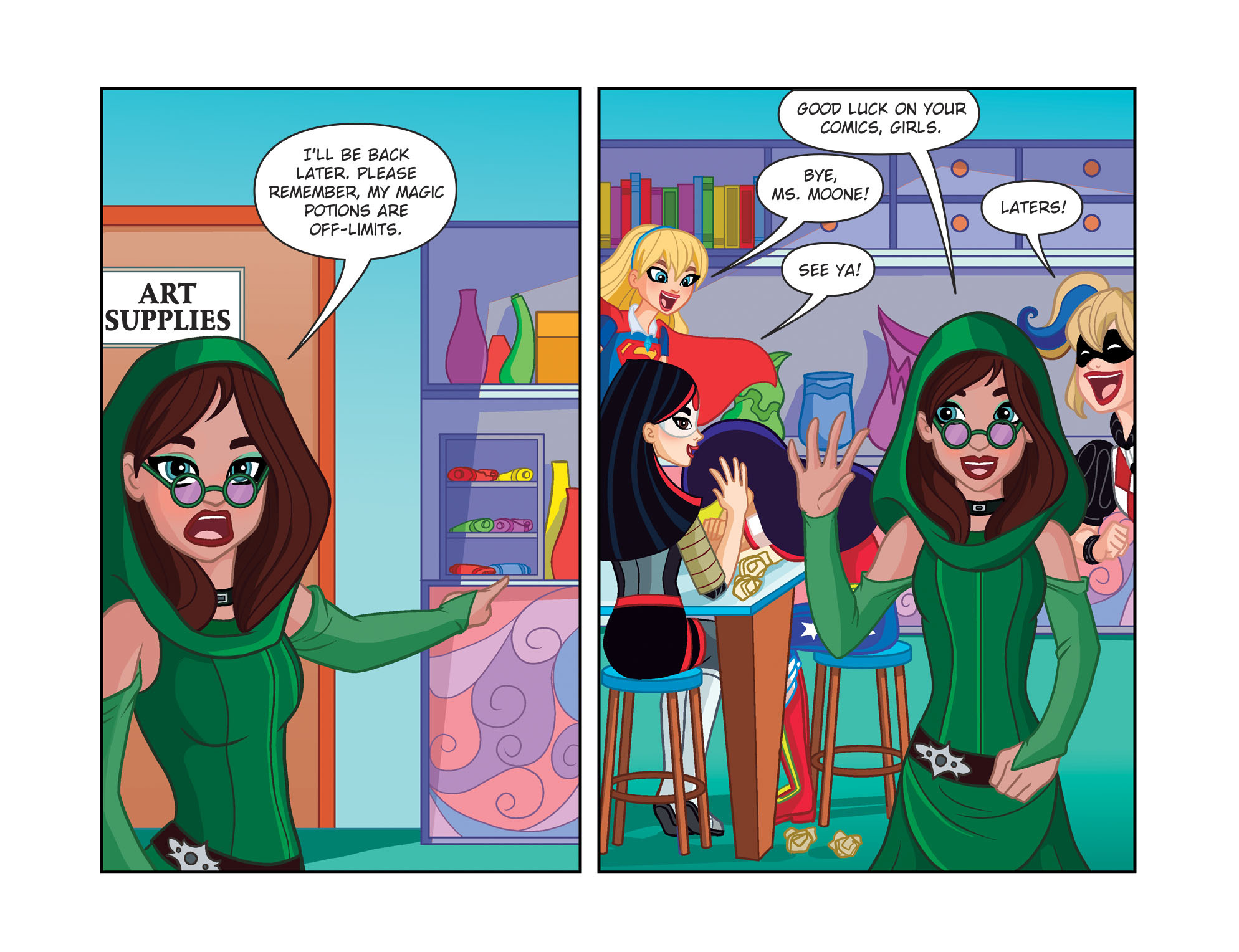 Read online DC Super Hero Girls: Out of the Bottle comic -  Issue #1 - 19