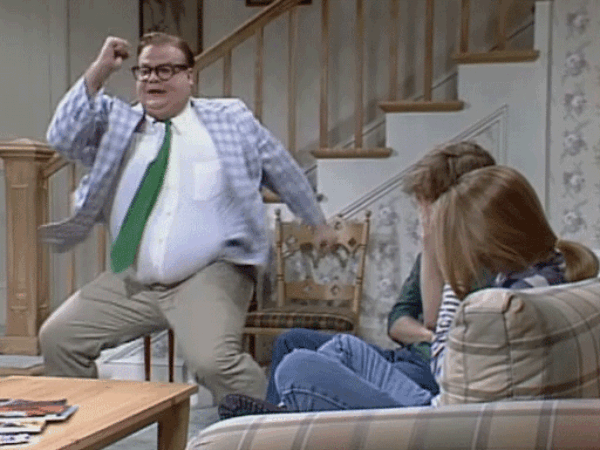 Farce the Music: Chris Farley Country Reaction Gifs