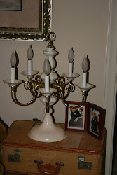 Chandelier Table Lamp!