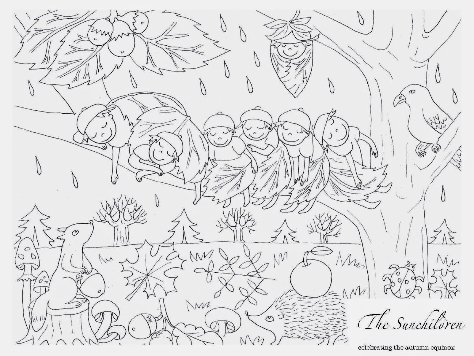 waldorf coloring pages - photo #41