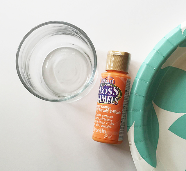 DIY // EASY PAINT DIPPED TUMBLERS Oh So Lovely Blog