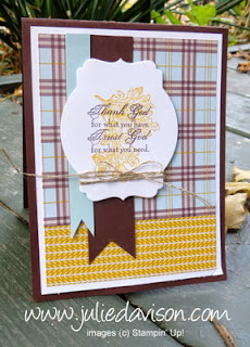 Last Chance Favorite: 7 Stampin' Up! Lovely as a Tree Cards ~ www.juliedavison.com