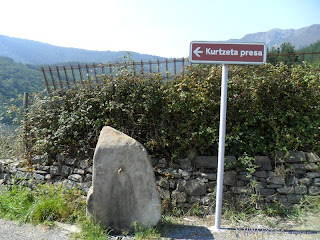 Desvío hacia la presa