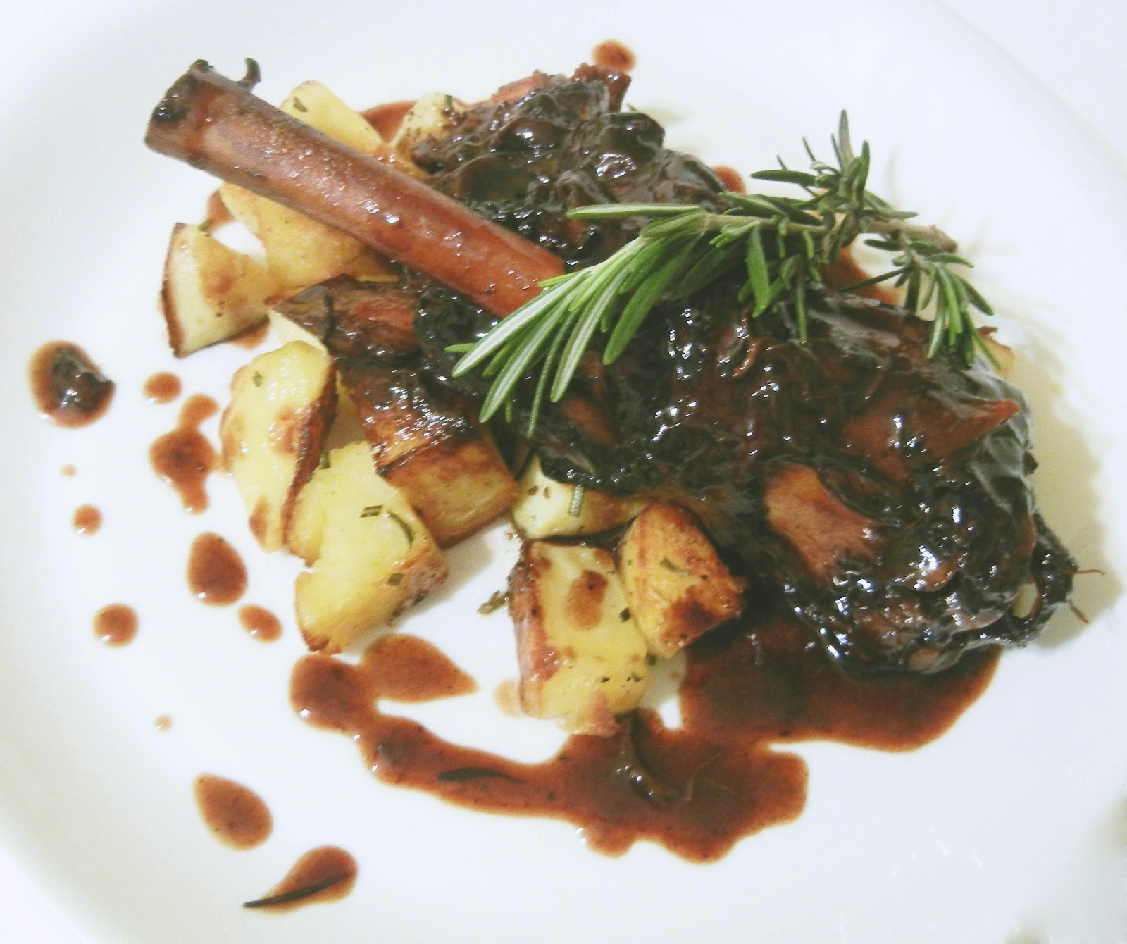 lamb braised slow braise cooked cooking restaurant recipe style