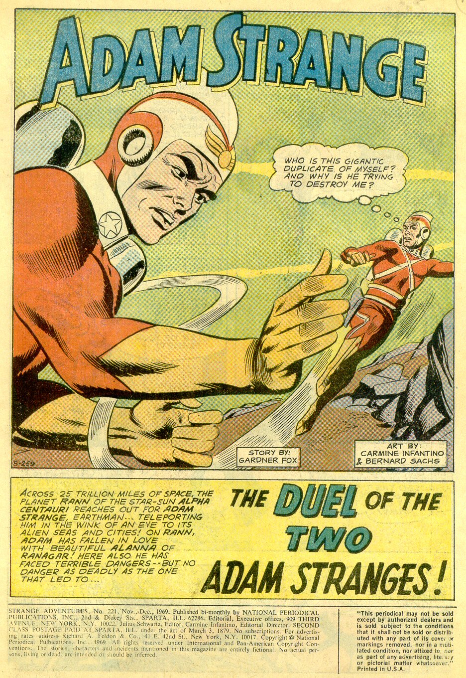Read online Strange Adventures (1950) comic -  Issue #221 - 3