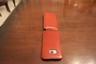 Foto 5 cover HTC One M9 StilGut in pelle cognac