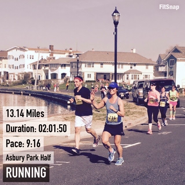 RunHikePlay Half Marathon Training Week 5 Up to the Asbury Park Half