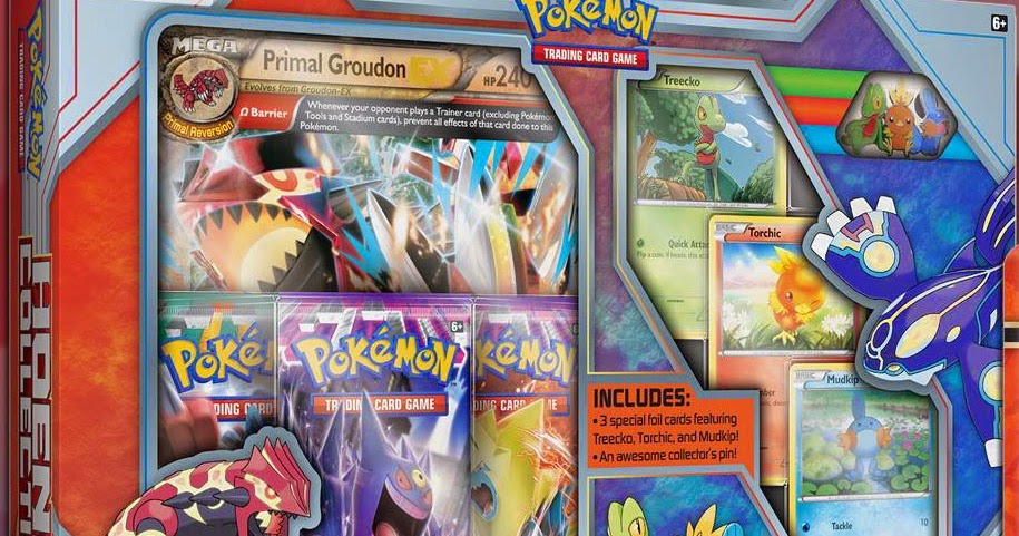 Kit Carta Pokémon Lendários Groudon e Kyogre Celebrações