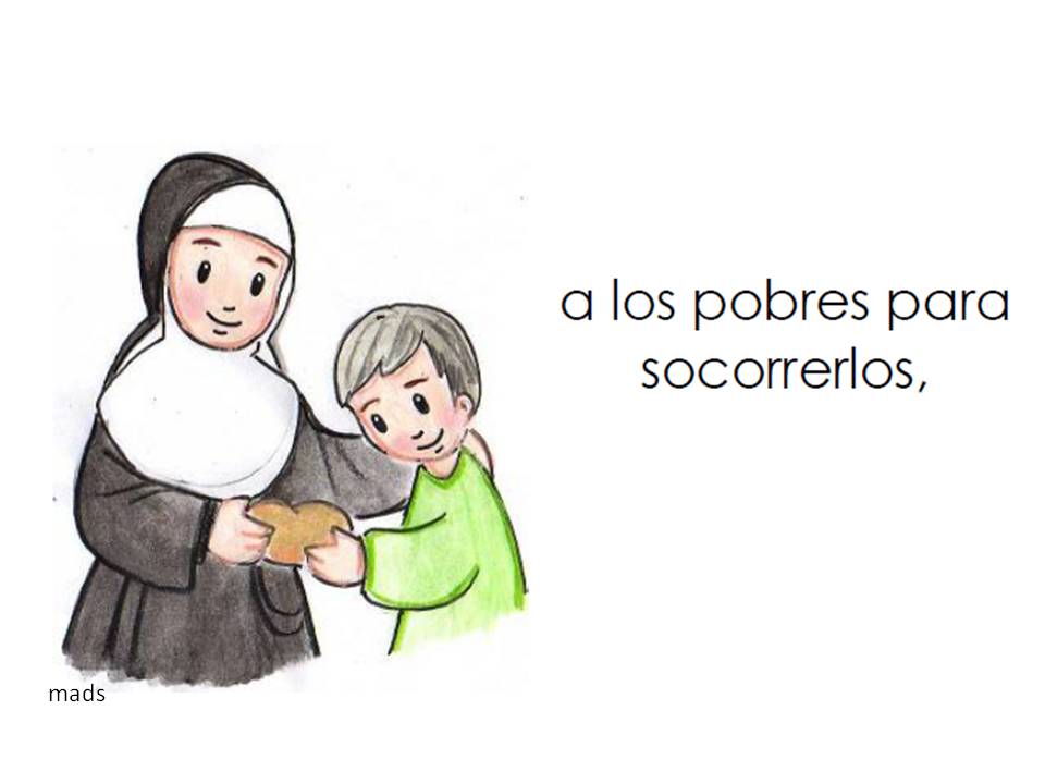 Mis ilustraciones Oración a Santa María Josefa Rossello