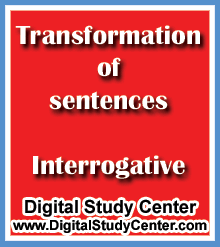 Transformation of Interrogative Sentences