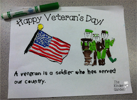 The Kinder Garden: Veterans Day Activities