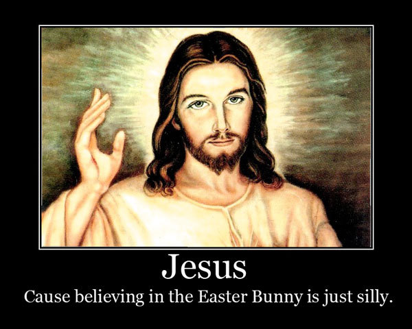 No Curtain Call: Jesus vs. The Easter Bunny