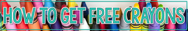 Crayons are a great visual tool for teaching writing. Here's how to score free crayons for teaching your students how to color code their essays!