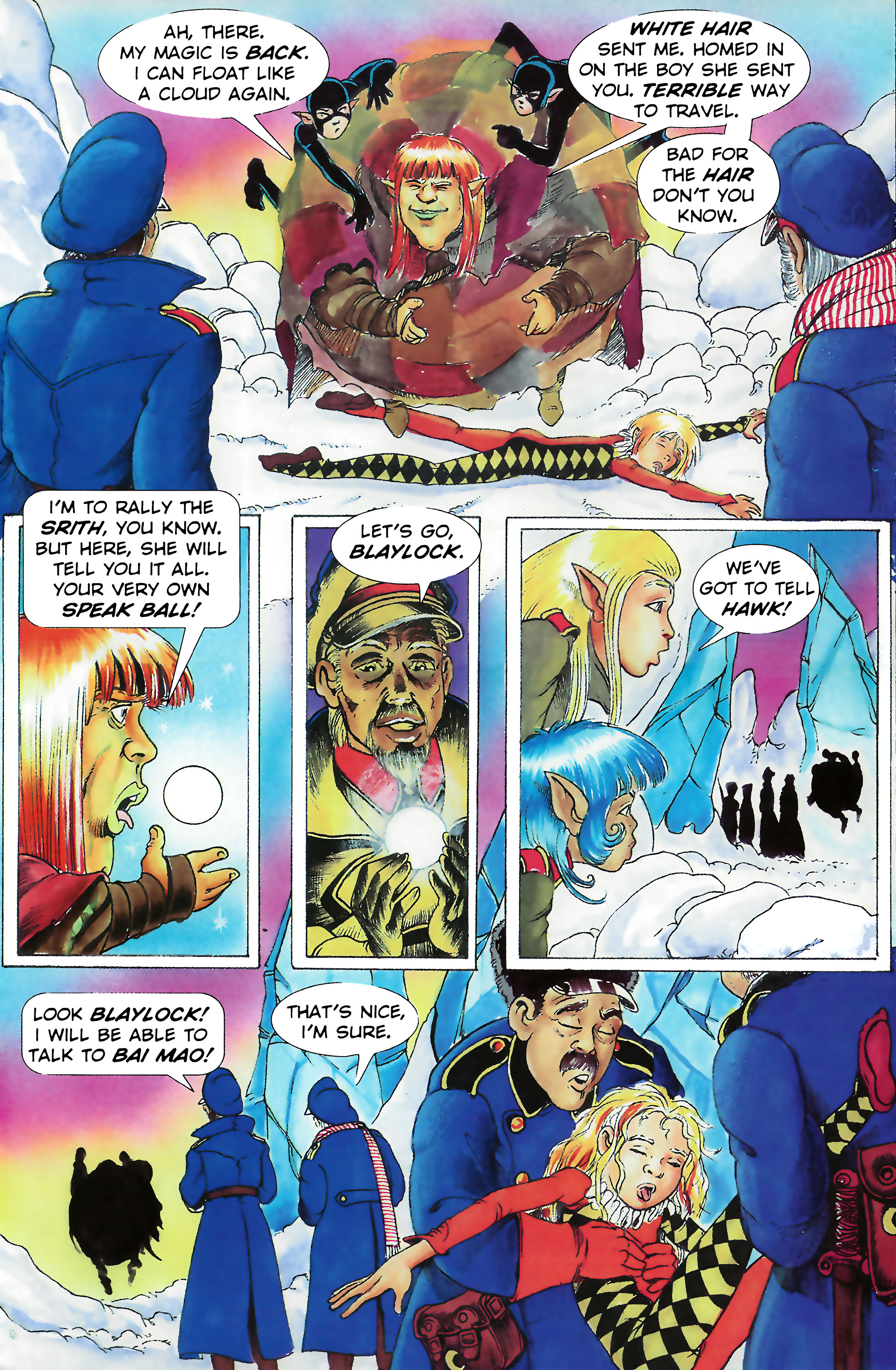 Read online Legend of the Elflord comic -  Issue #2 - 7