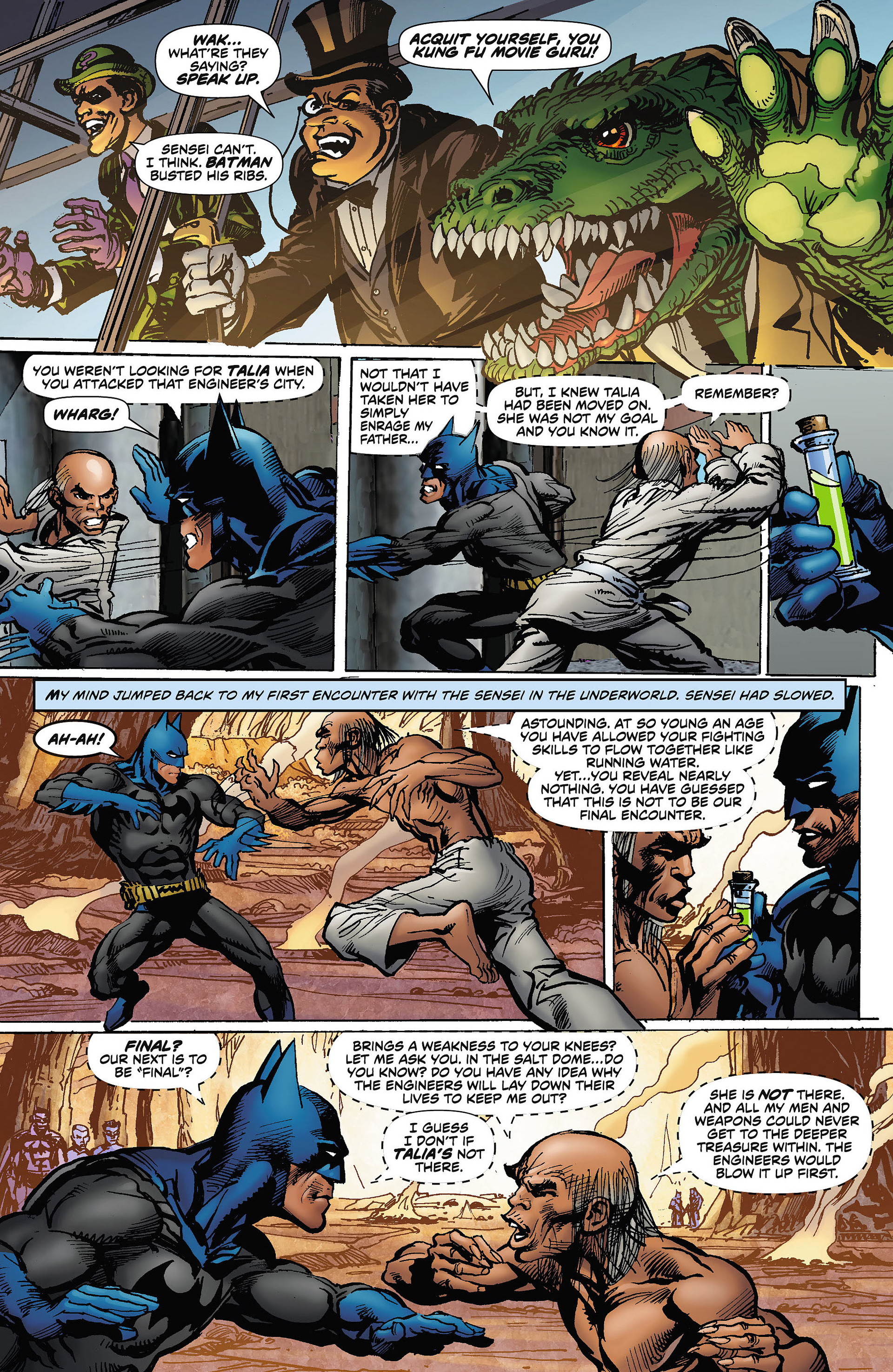 Read online Batman: Odyssey comic -  Issue #7 - 16
