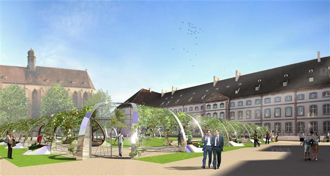 Mon Monde Actus Aménagement Place du 2 février, Colmar