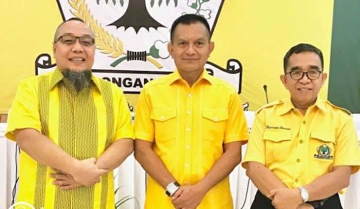Tiga Tokoh Politisi Partai Golkar Bersatu Padu Menangkan Arinal Djunaidi