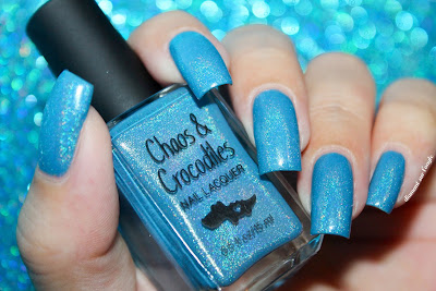 Swatch of the nail polish "City in The Clouds" from Chaos & Crocodiles