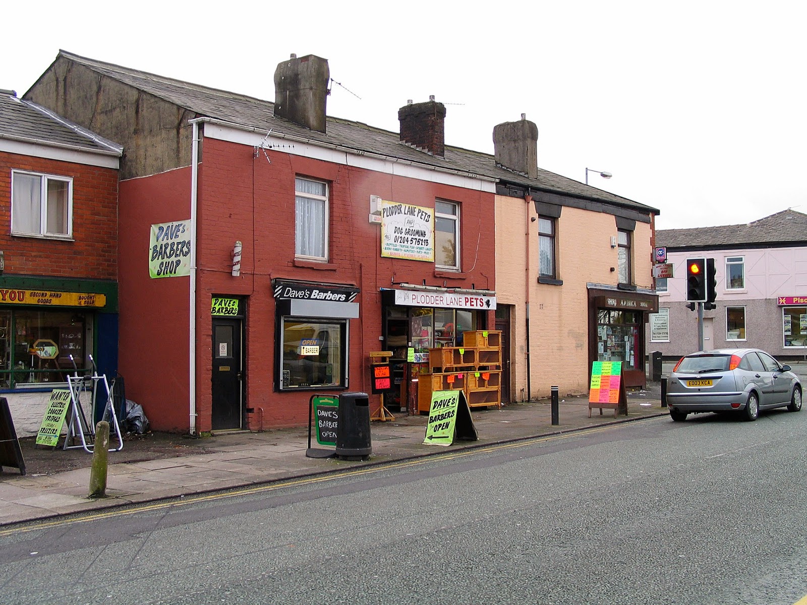 The Farnworth Photographic Project 27th December 2014 Dave's Barbers