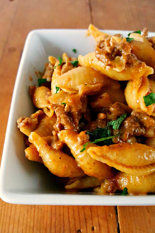 One Pot Cheeseburger Pasta #Recipe
