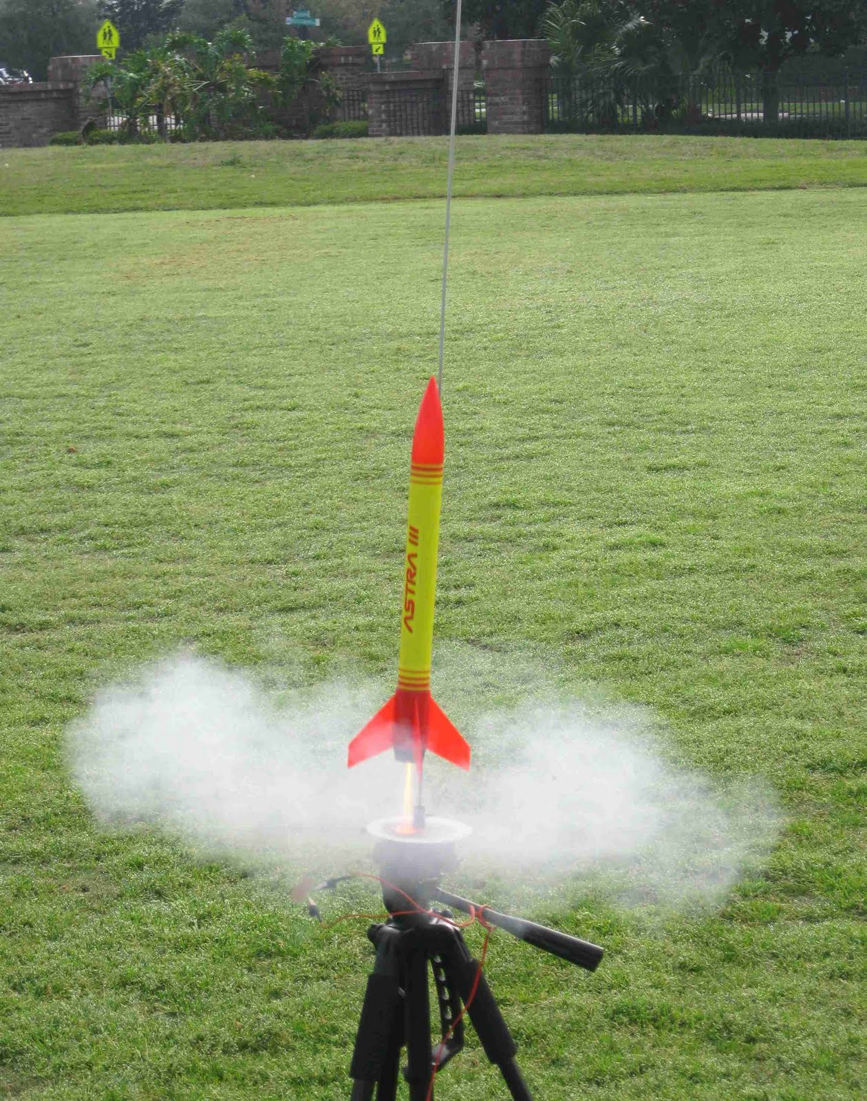 Model Rocket Building LAUNCH! Schoolyard February 26, 2011