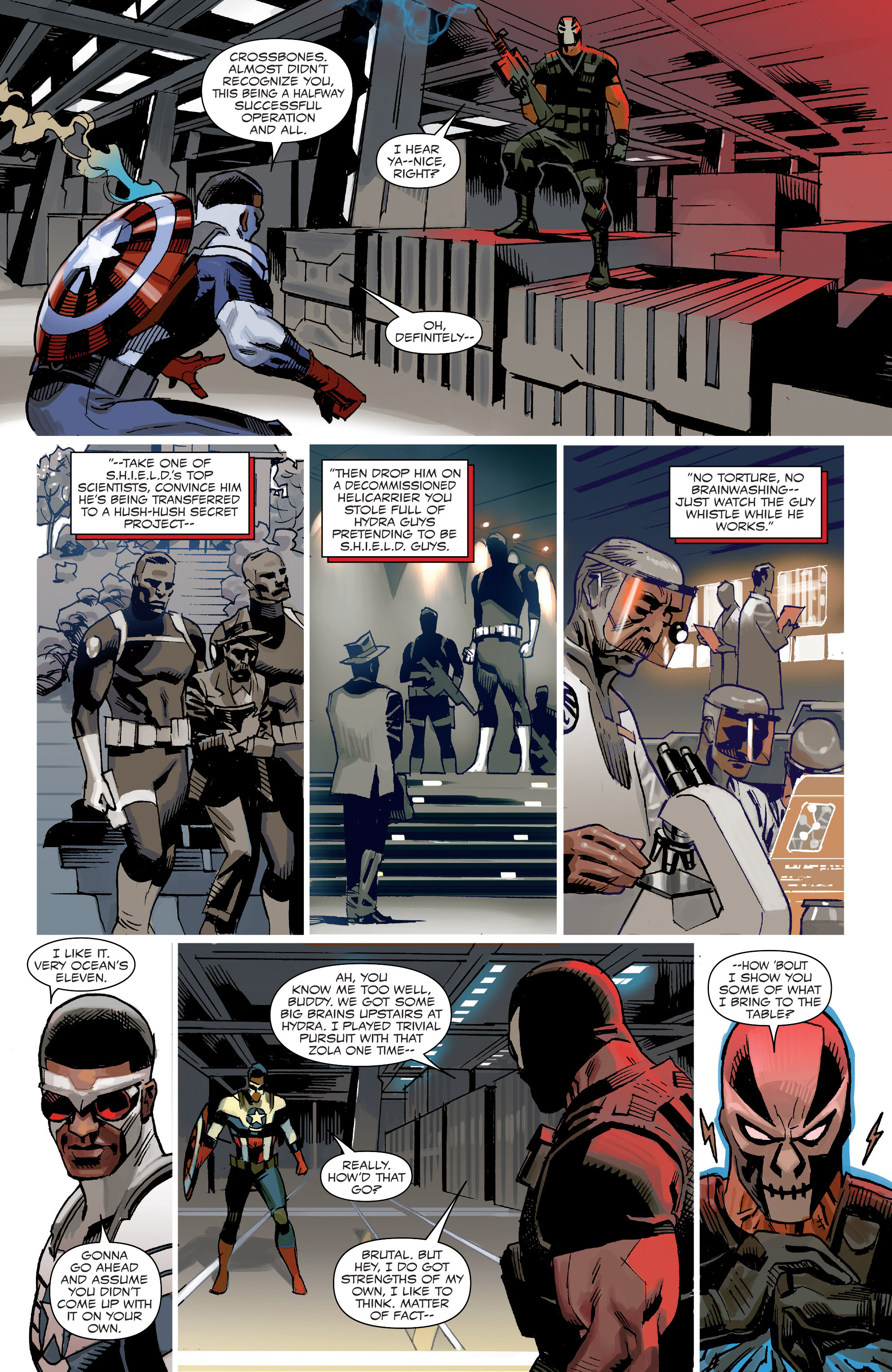 Read online Captain America: Sam Wilson comic -  Issue #1 - 6