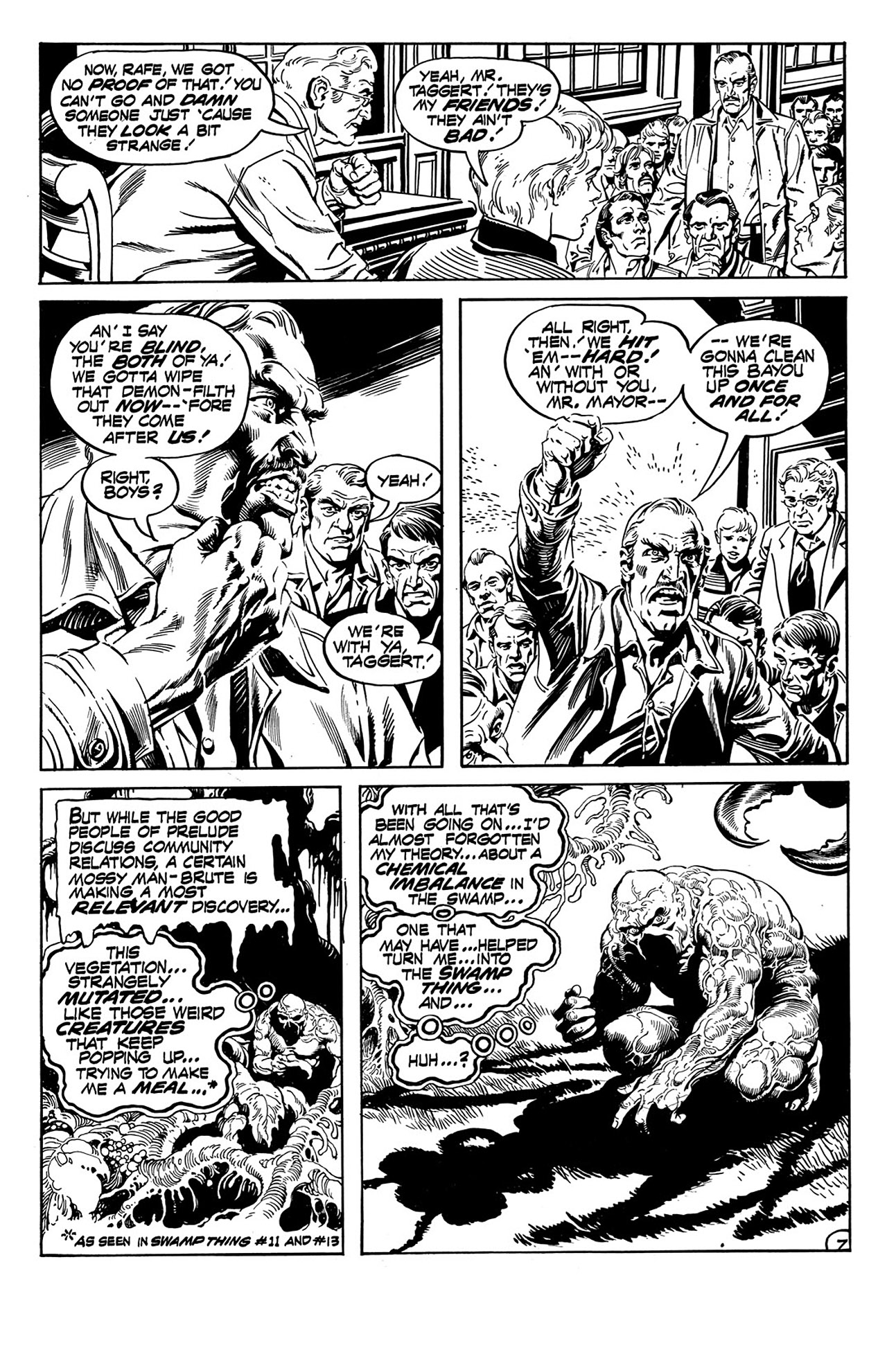Swamp Thing (1972) Issue #14 #14 - English 7