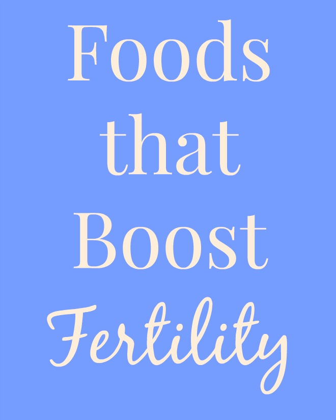 Adequate nutrition is very important for helping you conceive. These 5 foods are shown to help boost fertility!