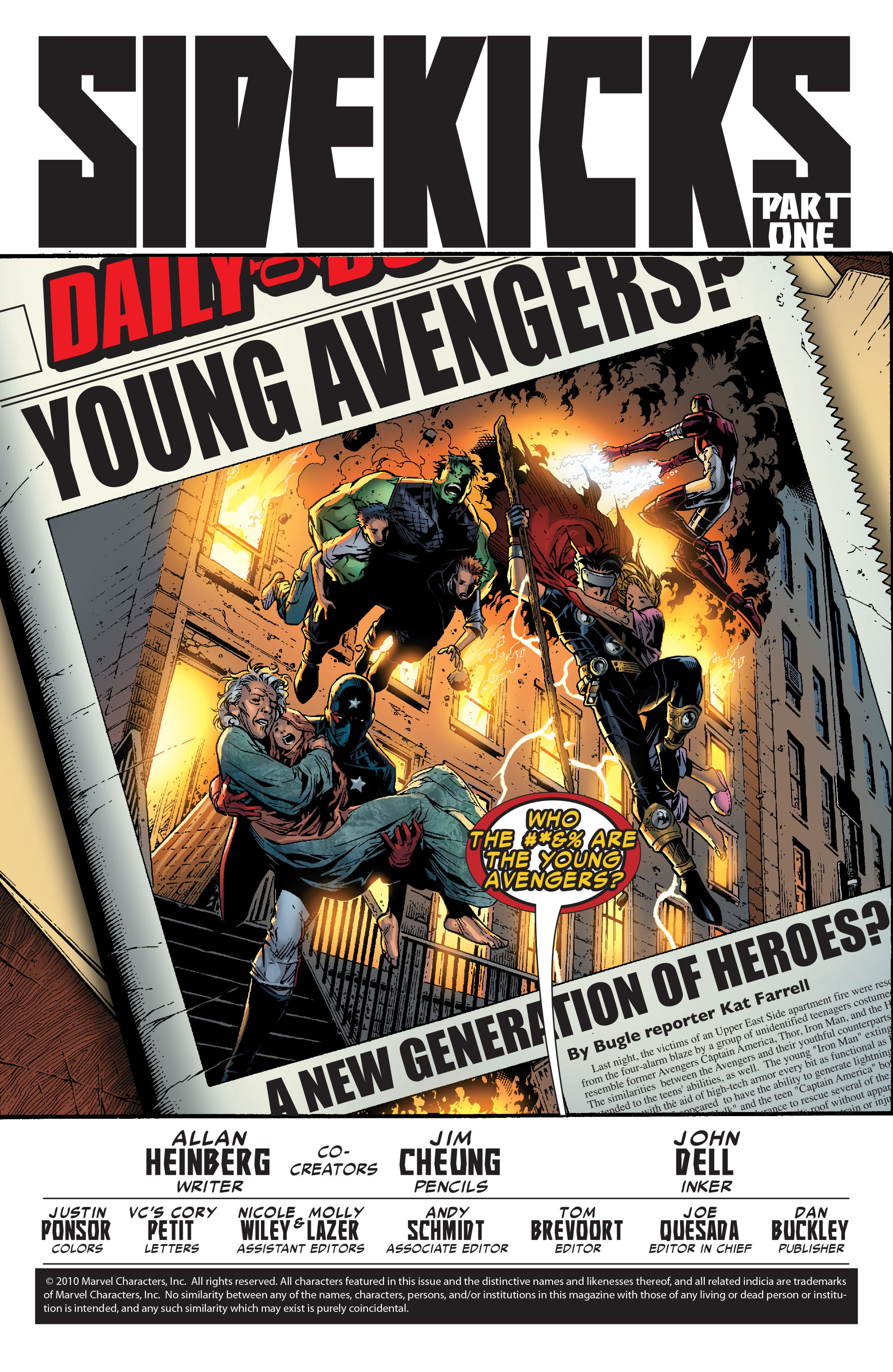 Read online Young Avengers (2005) comic -  Issue #1 - 2